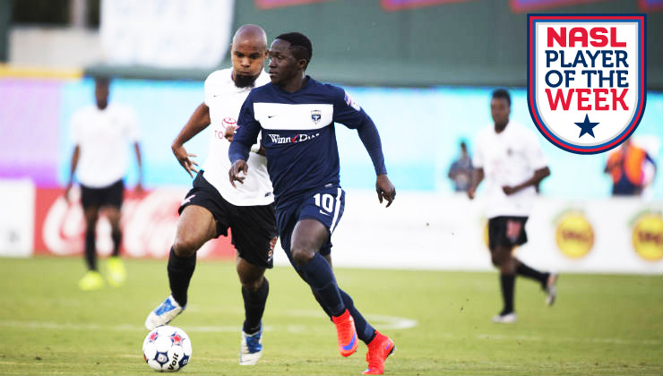 PLAYER OF THE WEEK Armada FC Forward Alhassane Keita NASL